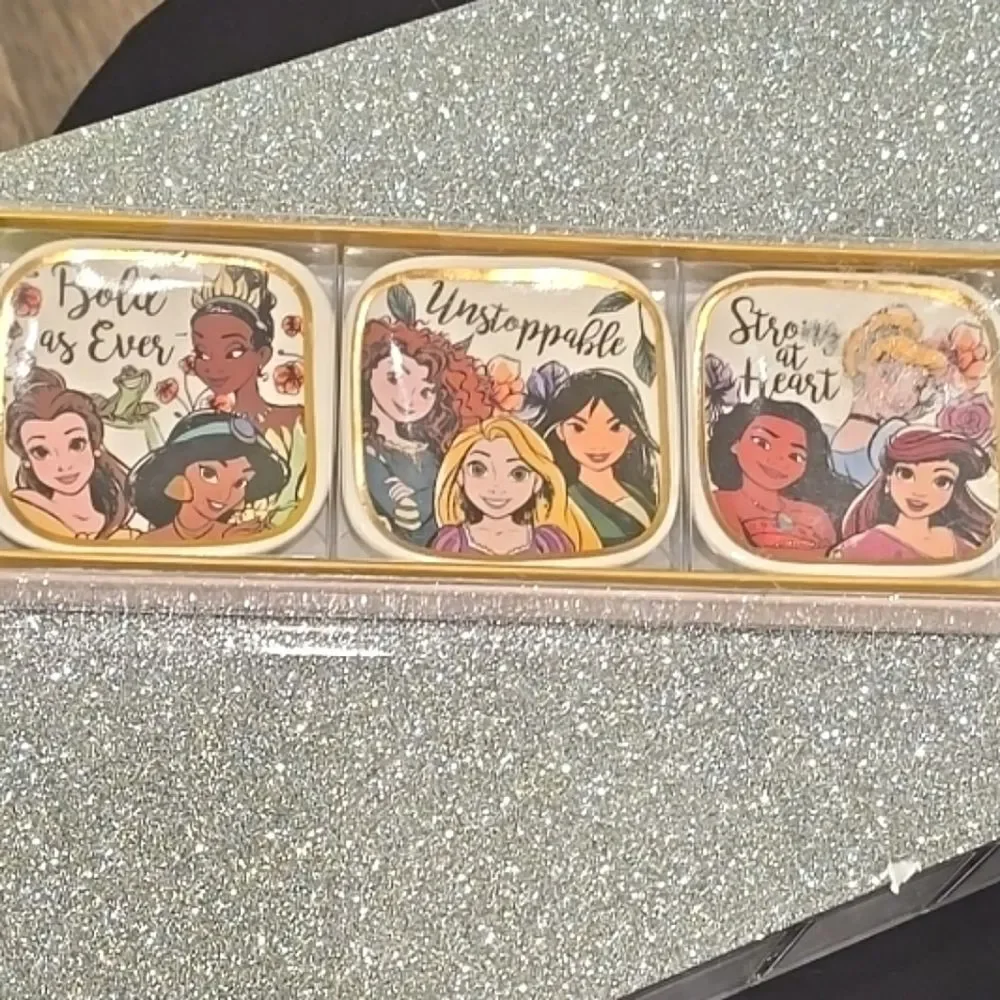 Disney‎ Princess Ceramic Jewelry Trays/Trinkets